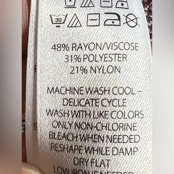 Max Studio NWT pink and gray soft double breasted blazer. Size XSmall - Picture 8 of 9